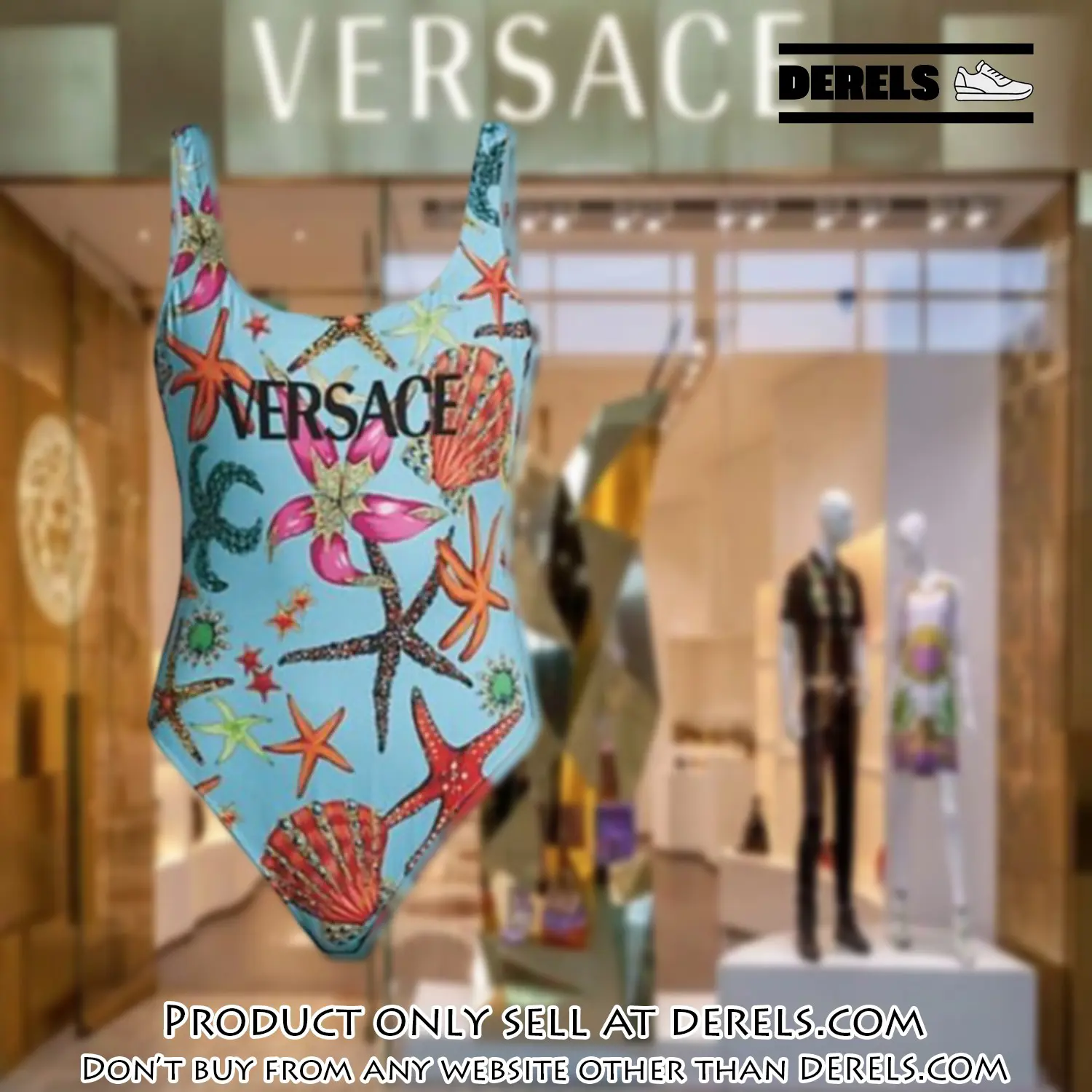 Versace swimwear beachwear one piece swimsuit osw1078 dr3417592